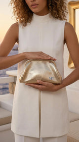 Gold Clutch Bag — The Evening Edit