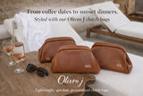 Brown Clutch Bag - The Warm Neutral