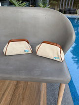 Trimmed Clutch Bag