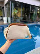 Trimmed Clutch Bag